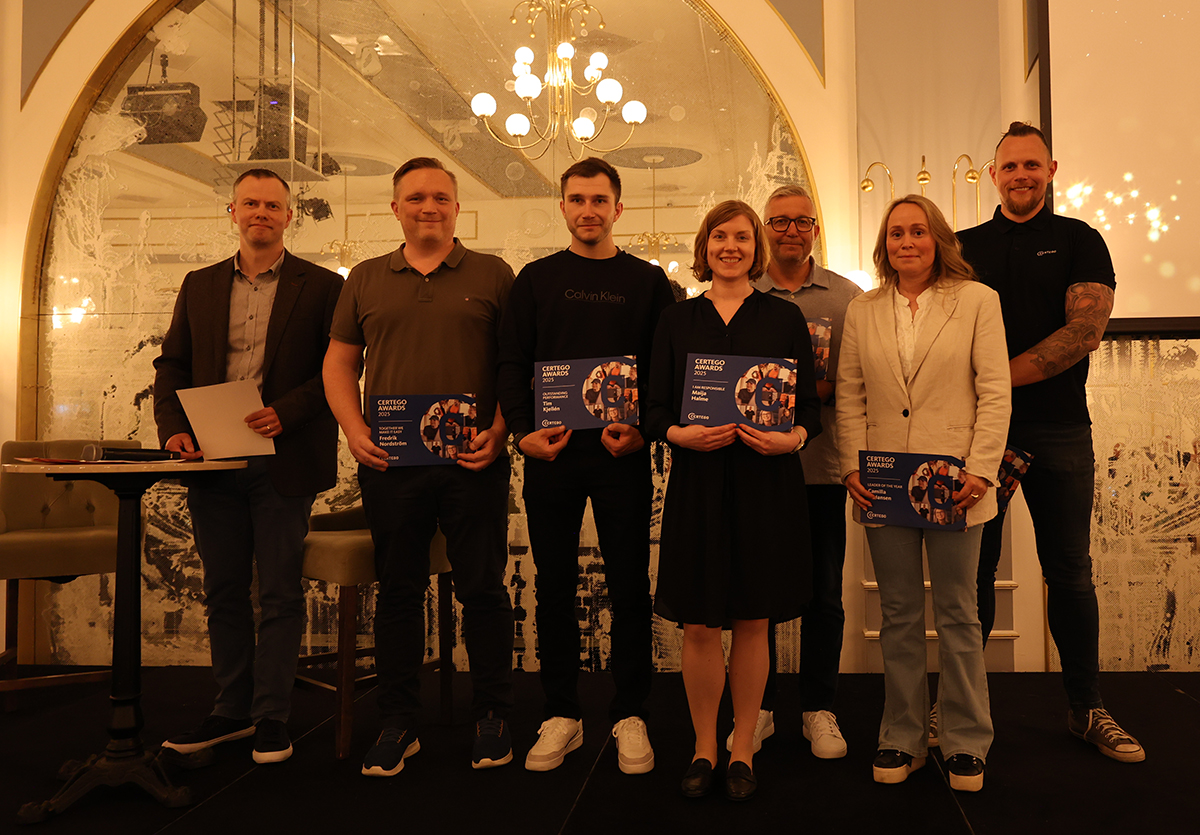 CERTEGO Awards 2025 – Vi feirer våre hverdagshelter